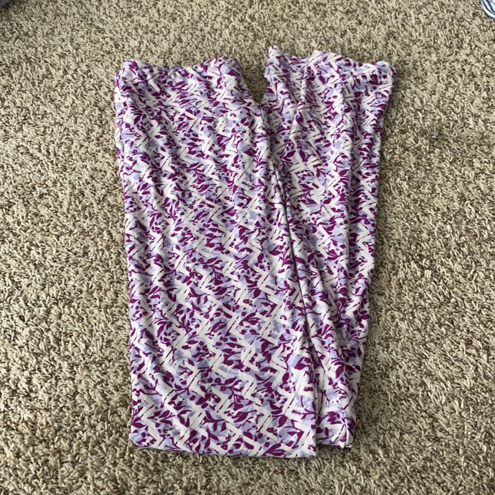 Lularoe purple leggings OS